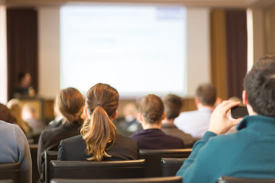 Audience In The Lecture Hall.